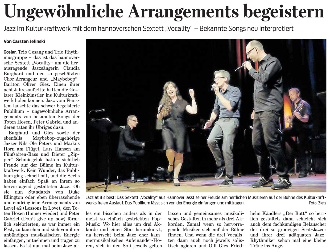 © Copyright: Goslarsche Zeitung, 15.08.2018, www.goslarsche.de